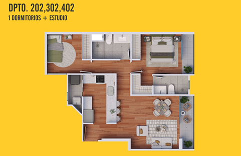 FLAT 202 – 302 - 402